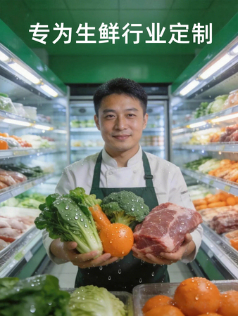 管家婆生鲜ERP 界面示意